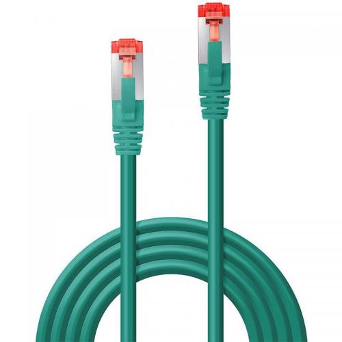Cablu retea Lindy LY-47749, 2m Cat.6 S/FTP Network, Green