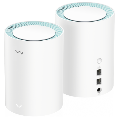 Router Wireless Cudy M1300, 1 x LAN, 2 bucati
