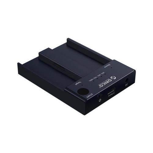 Rack SSD Orico M2P2-C3-C, M.2, USB-C 3.1, 3.5inch, Black