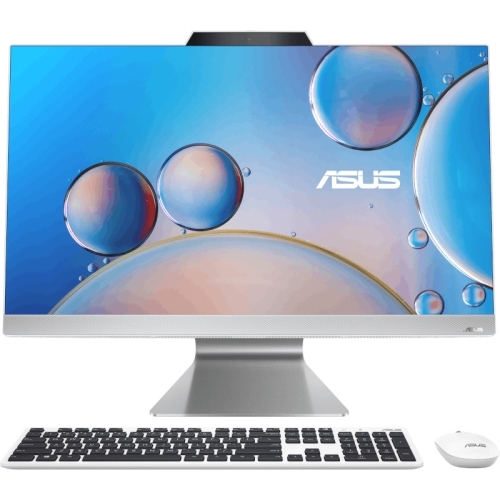 Calculator ASUS M3402WFAK-WPC003XA AIO, AMD Ryzen 5 7520U, 23.8 inch, RAM 16GB, SSD 512GB, AMD Radeon 610M, Windows 11 Pro Educational, White