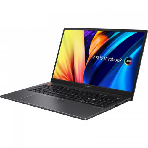 Laptop ASUS VivoBook S 15 OLED M3502RA-MA015X, AMD Ryzen 9 6900HX, 15.6inch, RAM 16GB, SSD 1TB, AMD Radeon Graphics, Windows 11, Indie Black