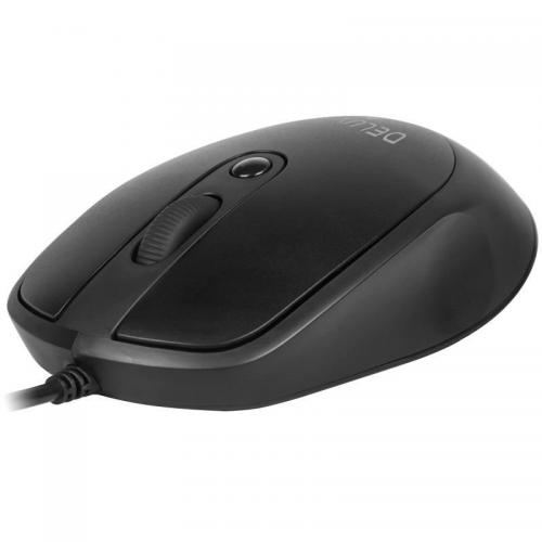 Mouse Optic Delux M366, USB, Black