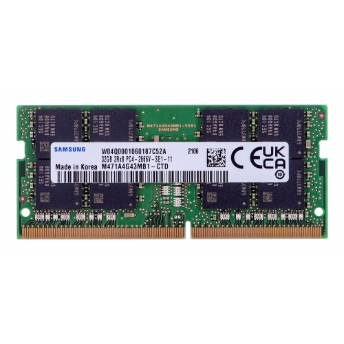 Memorie SO-DIMM Samsung M471A4G43MB1-CTD, 32GB, DDR4-2666MHz, CL17