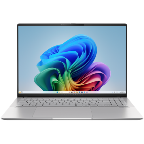 Laptop ASUS Vivobook S16 OLED M5606KA-RI094X, AMD Ryzen AI 7 350, 16 inch, RAM 24GB, SSD 1TB, AMD Radeon 860M, Windows 11 Pro, Cool Silver