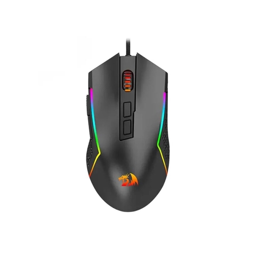Mouse Optic Redragon Trident Lite, RGB LED, USB, Black