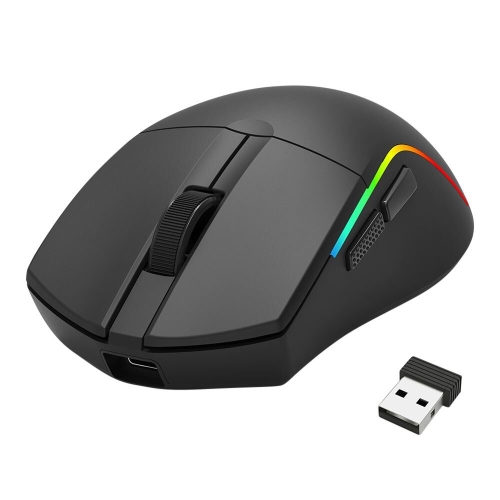 Mouse Optic Redragon Deicide Standard, RGB LED, USB Wireless/USB/Bluetooth, Black