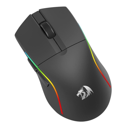 Mouse Optic Redragon Deicide Standard, RGB LED, USB Wireless/USB/Bluetooth, Black