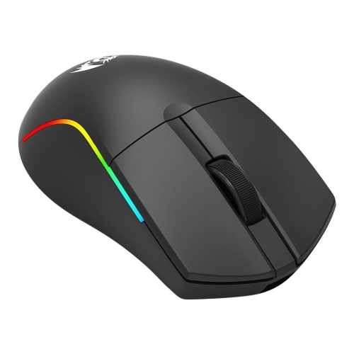 Mouse Optic Redragon Deicide Standard, RGB LED, USB Wireless/USB/Bluetooth, Black