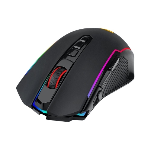 Mouse Optic Redragon Nix, RGB LED, USB/USB Wireless/Bluetooth, Black