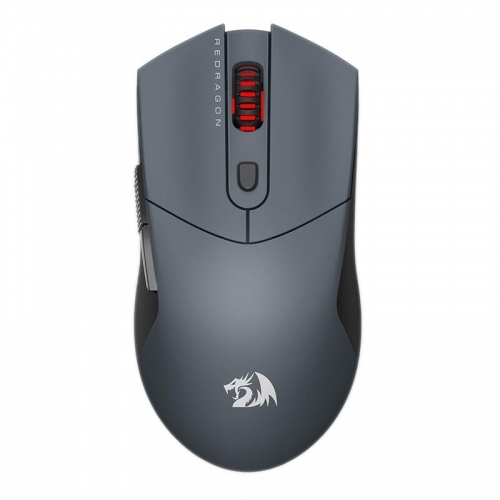 Mouse Optic Redragon St4r Pro, USB Wireless/USB/Bluetooth, Black-Grey