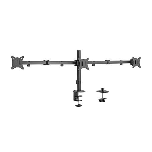 Suport monitor Gembird MA-D3-01, 17-27inch, Black