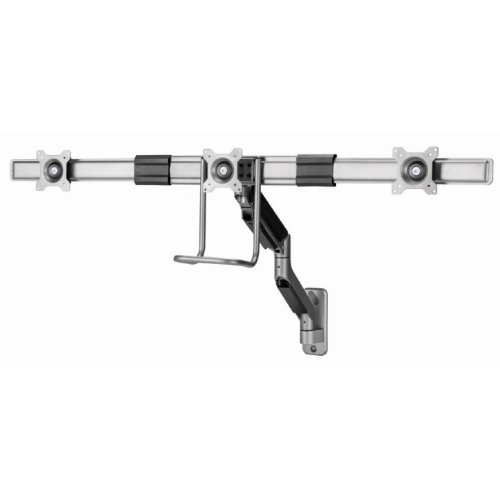 Suport monitor Gembird MA-WA3-01, 17 - 27 inch, Silver