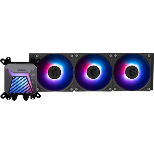 Cooler procesor MSI MAG CORELIQUID A15 360, ARGB LED, 3 x 120 mm, Black