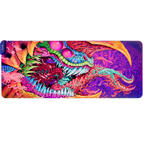 Mouse Pad HYTE Hyper Beast 2 Limited Edition CNVS, Multicolor