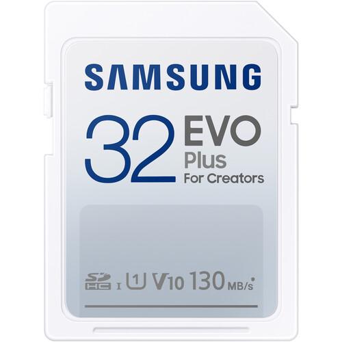 Micro Secure Digital Card Samsung, Evo Plus, 32GB, MB-SC32K/EU, Clasa U1, V10, pana la 130MB/S