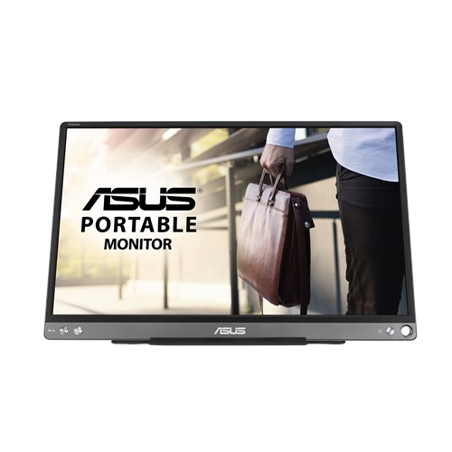 Monitor LED Portabil Asus MB16ACE, 15.6inch, 1920x1080, 5ms, Silver-Black