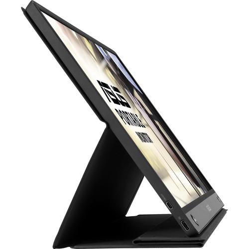Monitor LED Portabil Asus MB16AHP, 15.6inch, 1920x1080, Silver-Black