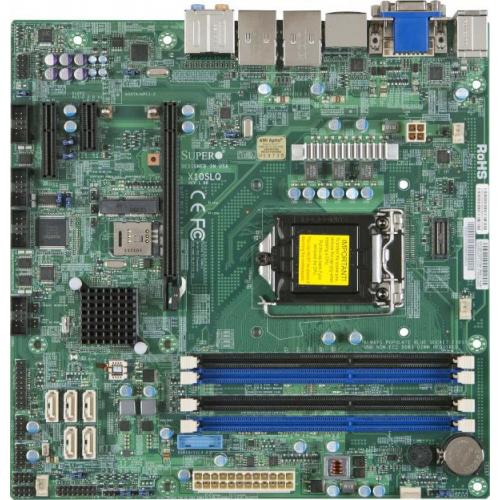 Placa de baza server Supermicro X10SLQ, Intel Q87, Socket 1150, mATX