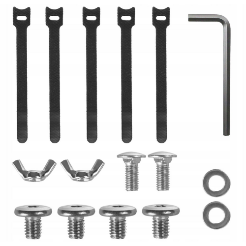 Organizator cabluri Maclean MC-103 W, White