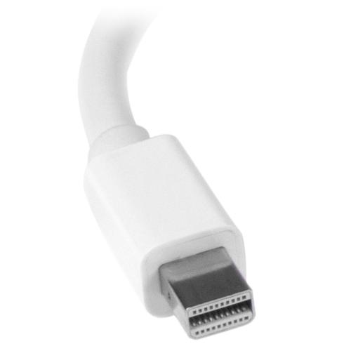 Adaptor Startech MDP2HDVGAW, mini DisplayPort - HDMI + VGA, White