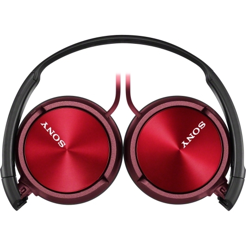 Casti cu microfon Sony MDR-ZX310, 3.5 mm jack, Black-Red