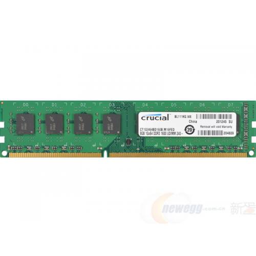 Memorie Crucial 8GB DDR3 - 1600MHz CL11
