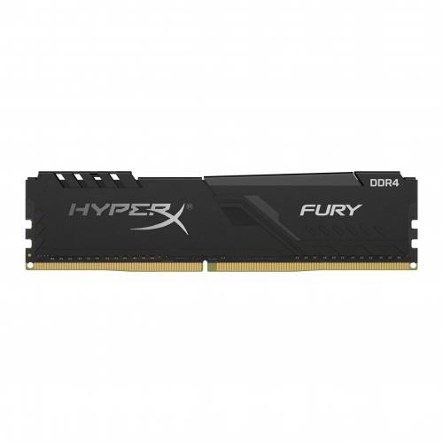 Memorie Kingston HyperX Fury Black, 16GB, DDR4-3733Mhz, CL19