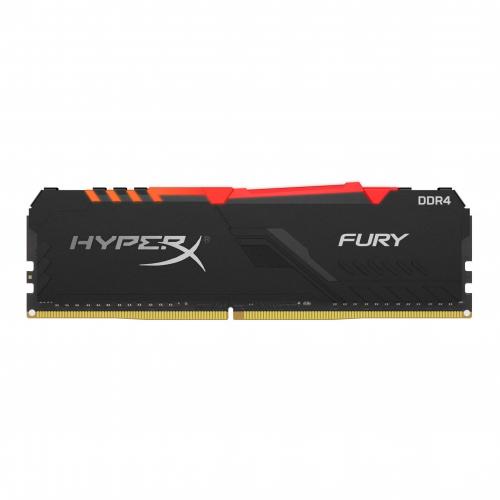 Memorie Kingston HyperX FURY RGB, 16GB, DDR4-3200MHz, CL16