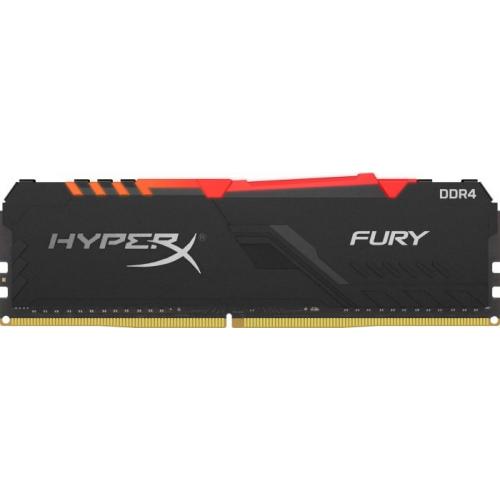 Memorie Kingston HyperX FURY RGB, 8GB, DDR4-3000MHz, CL15