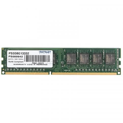 Memorie Patriot Signature Line 8GB, DDR3-1333MHz, CL9