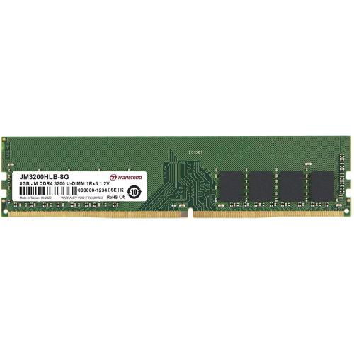 Memorie Server Transcend JM 8GB, DDR4-3200MHz, CL22