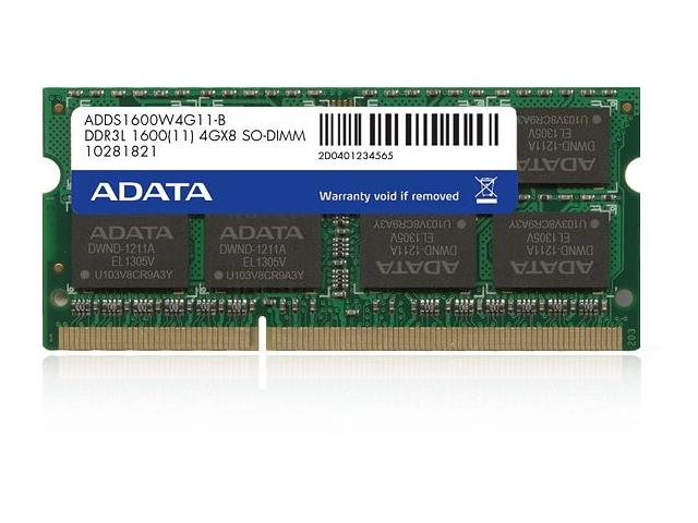 Memorie SO-DIMM A-Data 4GB DDR3-1600Mhz, CL11