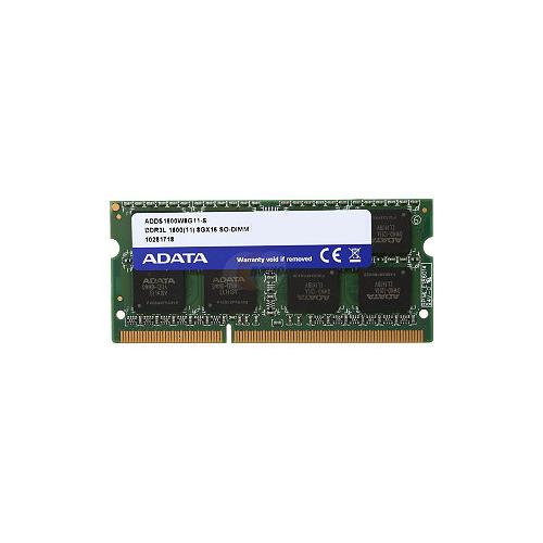 Memorie RAM notebook Adata, SODIMM, DDR3L, 8GB, CL11, 1600Mhz