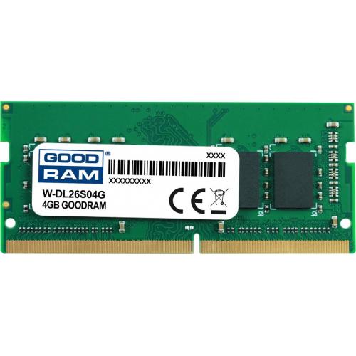 Memorie SO-DIMM Goodram W-DL26S04G 4GB, DDR4-2666MHz, CL19