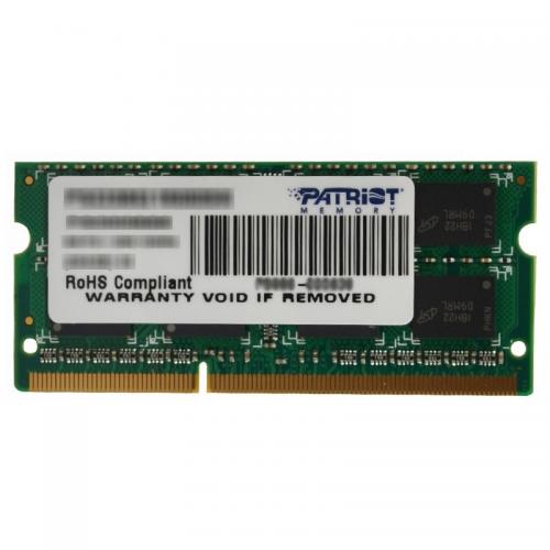 Memorie SO-DIMM Patriot Signature Line 4GB, DDR3-1333MHz, CL9