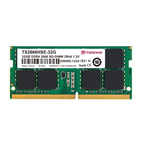 Memorie SO-DIMM Transcend TS2666HSE-32G, 32GB, DDR4-2666Mhz, CL19