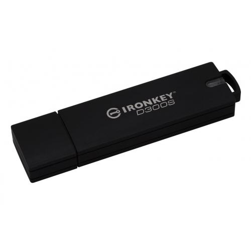 Memorie USB Kingston IronKey D300SM 16GB, USB 3.1, Black