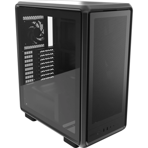 Carcasa Cooler Master MasterFrame 500 Mesh Black, Fara sursa - Ambalaj Deteriorat