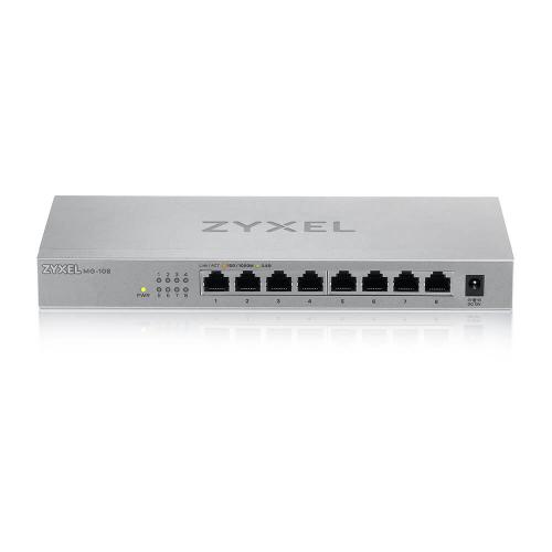 Switch ZyXEL 2.5Gigabit MG-108-ZZ0101F, 8 port, 100/1000/2500 Mbps