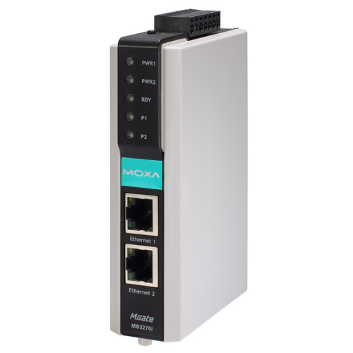 Modul Gateway Moxa MGATE MB3170I, 1 x RS232/422/485, 2 x RJ45
