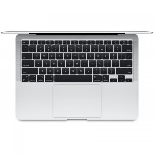 Laptop Apple New MacBook Air 13 (Late 2020) with Retina True Tone, Apple M1 Chip Octa Core, 13.3inch, RAM 8GB, SSD 256GB, Apple M1 7-core, Int KB, MacOS Big Sur, Silver