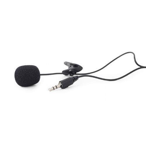 Microfon Gembird MIC-C-01 Clip-on, 3.5mm, Black