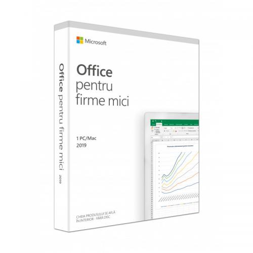 Microsoft Office Home and Business 2019 Engleza, Medialess Retail, 1User