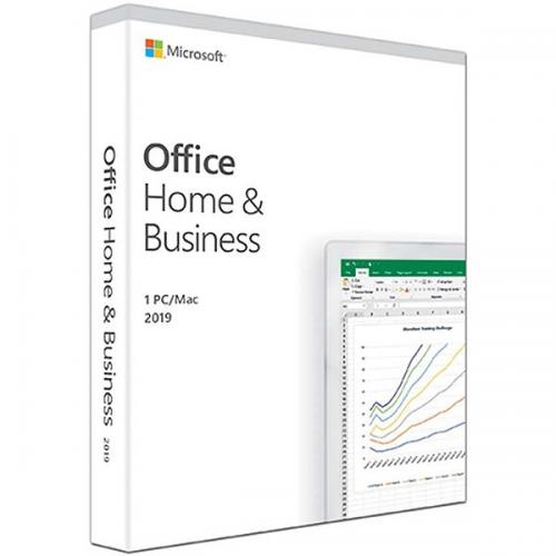 Licenta retail Microsoft Office 2019 Home and Business English Medialess