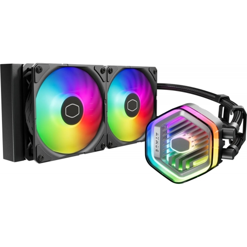 Cooler procesor CoolerMaster MasterLiquid 240 Atmos ARGB, 2x 120mm