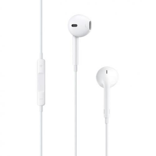 Casti cu microfon Apple EarPods (2017), alb