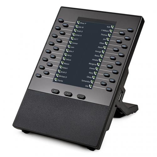 Modul Expansiune Polycom pentru Telefon fix IP Polycom VVX EM50, Black