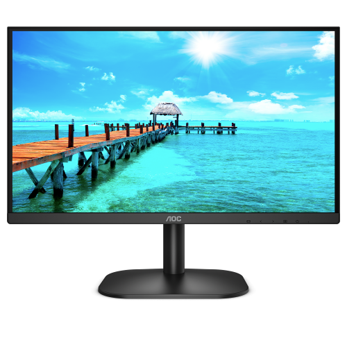 Monitor LED AOC 24B2XD, 23.8inch, FHD IPS, 4ms, 75Hz, negru