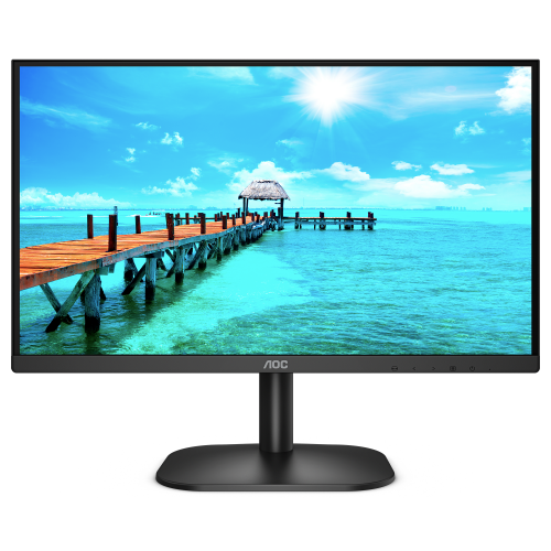 Monitor WLED AOC 24B2XDM, 23.8inch, FHD VA, 4ms, 75Hz, negru