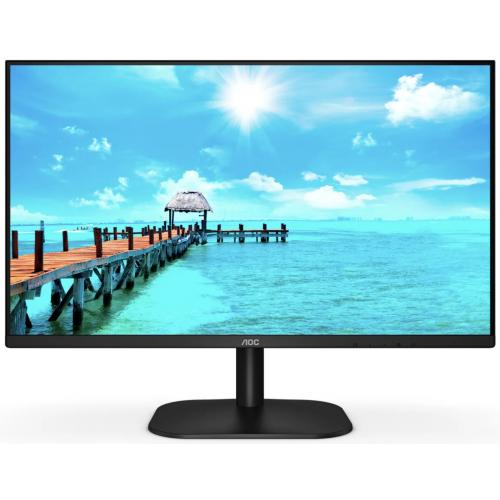 MONITOR AOC 24B2XH/EU 23.8 inch, Panel Type: IPS, Backlight: WLED ,Resolution: 1920x1080, Aspect Ratio: 16:9, Refresh Rate:75Hz, Responsetime GtG: 4 ms, Brightness: 250 cd/m², Contrast (static): 1000:1,Contrast (dynamic): 20M:1, Viewing angle: 178/178, Co